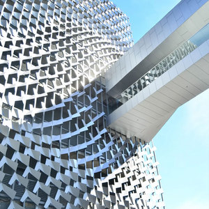 Panneaux de mur-rideau en aluminium anodisé anti-corrosion pour applications extérieures de bâtiments - Product Image 5