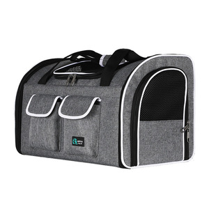 Kaijie Dog Carrier Backpack Cat Small Dog Transport Bag Pet Carrying Box Dog Travel Bag Airline Approved Backpack For Cats