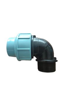 PN16 High Pressure Smooth Agriculture Irrigation PP Pipe <strong>Quick</strong> <strong>Connect</strong> <strong>Fitting</strong> with Steel Ring - Product Image 2