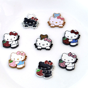 <b>Hello</b> <b>Kitty</b> Strawberry Plastic Hair Clips Diy Jewelry <b>Accessories</b> For Gift - Product Image 1