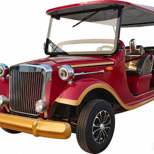 Voiturette de golf électrique rétro élégante de haute qualité 48V pour les vacances - Product Image 1