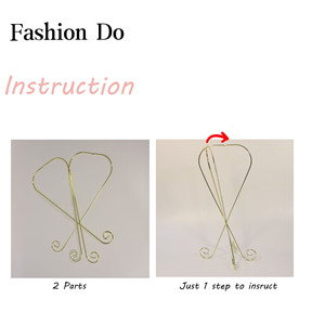 Vendita diretta facile da montare supporto per parrucca in metallo a prova di ruggine supporto Anti-punta per la cura quotidiana delle parrucche - Product Image 3