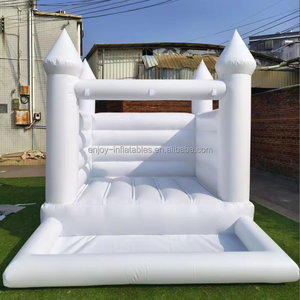 Comercial completo PVC hinchable blanco <span class=keywords><strong>Casa</strong></span> de rebote inflable boda gorila castillo <span class=keywords><strong>con</strong></span> <span class=keywords><strong>PISCINA</strong></span> DE BOLAS Pit - Product Image 4
