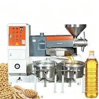 Stabile Ölpresse mit Temperaturregelung für Raps, Erdnüsse, Sonnenblumenkerne, Sesam, Sojabohnen, Walnüsse, Baumwollsamen und andere Pflanzenöle