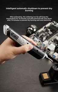 Kit de Soldadura Portátil Inalámbrico Recargable Modelo MSD <span class=keywords><strong>2830</strong></span>, Temperatura Constante, Plástico, 1 Año de Garantía, Estuche Rígido, Bricolaje para el Hogar - Product Image 3