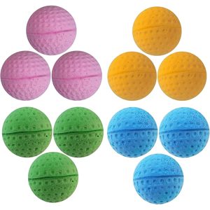 Juguete de pelota de espuma para gatos Ginfh, pelota de fútbol de 1,5 pulgadas para gatos, juguete interactivo para aliviar el aburrimiento - Product Image 5