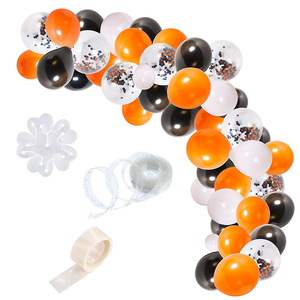 Set arco ghirlanda di <span class=keywords><strong>Halloween</strong></span>, coriandoli da 5,10,12 pollici, palloncino <span class=keywords><strong>a</strong></span> pois <span class=keywords><strong>a</strong></span> fascia forniture per decorazioni per palloncini per feste <span class=keywords><strong>a</strong></span> <span class=keywords><strong>tema</strong></span> <span class=keywords><strong>Halloween</strong></span> - Product Image 5