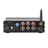 Amplificateur stéréo HiFi de classe D VOXFULL TPA3116 professionnel 3 canaux 50Wx2 +100W Mini amplificateur de puissance en alliage d'aluminium