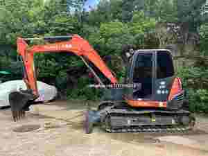 Excavatrice d'occasion de marque supérieure Kx183-3, d'origine japonaise, à bas prix, machine de terrassement, modèle Kx183-3 de marque supérieure à vendre - Product Image 6