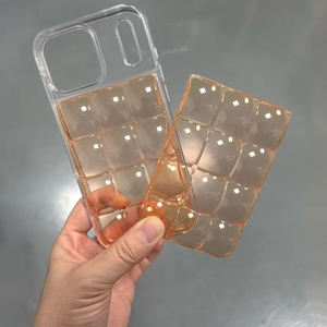 <span class=keywords><strong>Coque</strong></span> de téléphone en TPU à texture 3D de luxe 2026 avec design antichoc, <span class=keywords><strong>coque</strong></span> souple à couverture intégrale pour iPhone 15/16/17 - Product Image 2