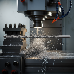 Foret universel en carbure Ttake 10 mm, revêtement Nano TiAlN, pour trous profonds, outils de machine - Product Image 3
