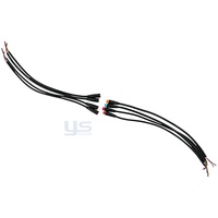 Câble d'extension étanche robuste pour système de commande de vélo électrique, connecteur M8 6 broches mâle-femelle, pour composants électroniques automobiles