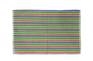 แผ่นรองจานแบบริบบิ้นทันสมัย ทำมือ ทนทาน ผลิตจากเส้นด้ายฝ้าย 100% ย้อมสี ทอด้วยมือ เป็นมิตรกับสิ่งแวดล้อม ซักได้ คุณภาพสูง สำหรับโต๊ะอาหาร - Product Image 3