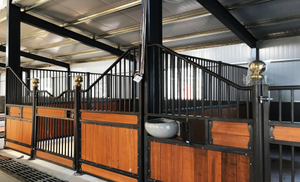 การออกแบบที่กำหนดเองไม้หรือเหล็กม้าคอกม้าม้าคอกกล่อง - Product Image 4