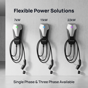 Cargador de Vehículos Eléctricos Trifásico Original GoodWe de 22 kW, Serie HCA, Tipo 2, GBT, OCPP, Aplicación Inteligente, Estación de Carga de Energía Verde Cero Emisiones - Product Image 5