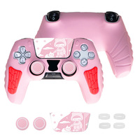 Coque de protection en silicone pour manette, avec grip antidérapant et résistant à la transpiration, accessoire de console de jeu fabriqué à Guangzhou
