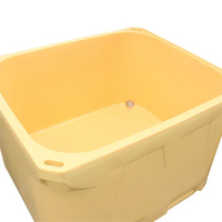 Grande glacière rotomoulée de grande qualité 100L 200L Vente en gros de LLDPE dur PU moussant à bas quantité minimale de commande