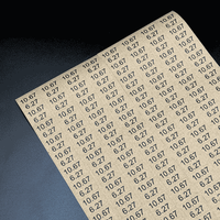 Étiquettes autocollantes en papier kraft brun imperméables pour bocaux, bouteilles, boîtes, agendas quotidiens - Étiquettes adhésives inscriptibles, forme personnalisable