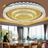 Lámpara de Techo LED E14 de Alta Gama, Diseño Personalizado de Fábrica 2026, para Salón de Banquetes, Hotel, Bodas