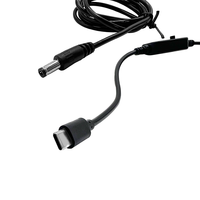 Câble de charge rapide PD à tension réglable, type C mâle vers DC5 5x2 1mm, 5V9V12V15V20V pour routeur, ordinateur portable