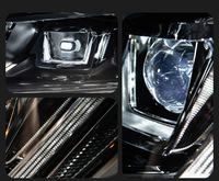 Phare avant de voiture pour Volkswagen Caddy 2015-2020, lentille LED, DRL séquentiel, pièces de mise à niveau