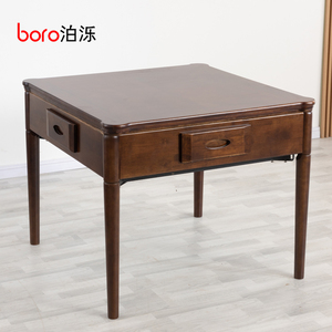 Table de Mahjong automatique en bois et caoutchouc, sans poussée, double usage, pour la maison, modèle M - Product Image 4