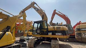 Utilisé pour le chat 320c excavatrice en vente bon prix 20 tonnes poids de fonctionnement avec composant de pompe de base - Product Image 5