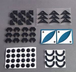 Custom White Black Round Adhesive Anti-slip Rubber Silicon Feet Pad Rubber Gasket Rubber Pad - Product Image 2
