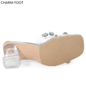 Guangzhou estate 1 pair di nuovo modo confortevole sexy lady <span class=keywords><strong>tacco</strong></span> <span class=keywords><strong>alto</strong></span> scarpe Pantofola - Product Image 5