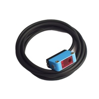 Detección de larga distancia supresión de fondo ajustable interruptor fotoeléctrico eliminación de fondo difuso Sensor láser