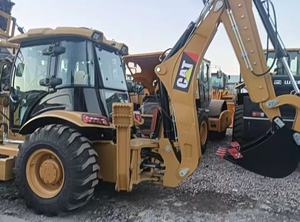 Retroexcavadora Usada CAT 416, Cargadora de Ruedas Caterpillar 416, Cargadora Frontal, Cucharón de Excavación, Excavadora de Construcción con Certificación CE - Product Image 2