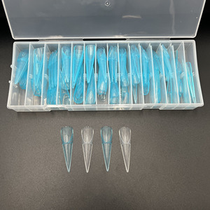 Nouvelles Capsules Popit French Space Step <span class=keywords><strong>Ongle</strong></span> Stiletto pour Extension d'Ongles Intelligentes, Double Forme - Product Image 5