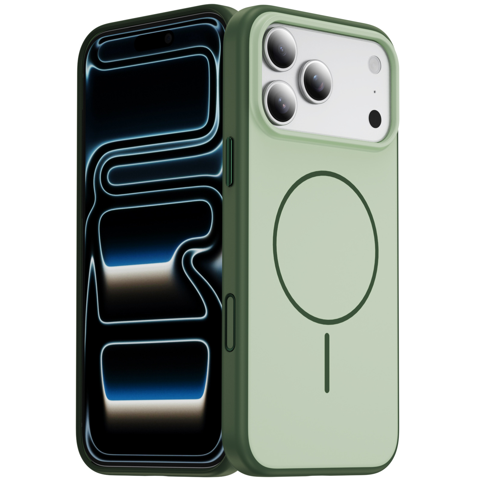 สีเขียวมอส