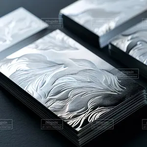Wholesale And Make To Order Playing Card Paper Boxes VIP Metal Credit Membership Business Card