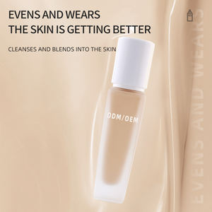 Herramientas OEM Dermis Litter Beige Vegan Tinted Serum Maquillaje Cobertura completa Base líquida Etiqueta privada - Product Image 2