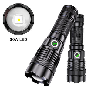 ยุนมัย ซูมไฟฉาย LED 30W แบตเตอรี่ในตัวแบบชาร์จไฟได้ ปรับโฟกัสได้ ไฟฉายสว่างเป็นพิเศษ - Product Image 5
