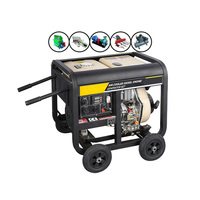 Groupe électrogène diesel VISION DG9500E 7,5 kW, châssis ouvert, portable, démarrage électrique, refroidissement par air, ATS