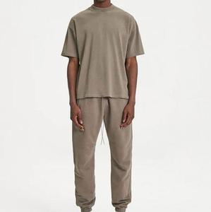 Nouveaux T-shirts Oversize de Designer à Épaules Tombantes, Chemise Ample et Carrée de Luxe Unisexe 100% Coton, T-shirt Vierge pour Homme - Product Image 1