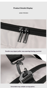 Sac de voyage trois-en-un grande capacité, sac de yoga personnalisé pour femmes, sac de sport et de fitness d'extérieur avec séparation sec-humide - Product Image 6
