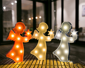 Dessin animé mignon flamant rose Cactus licorne lune étoile noël cerf forme animale LED modélisation <span class=keywords><strong>veilleuse</strong></span> - Product Image 6