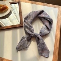 Nouveau Foulard Carré en Popeline de Coton pour Femme 2026 – Bandanas Tendance à Faible MOQ, Personnalisables, ou Mouchoirs pour Dames