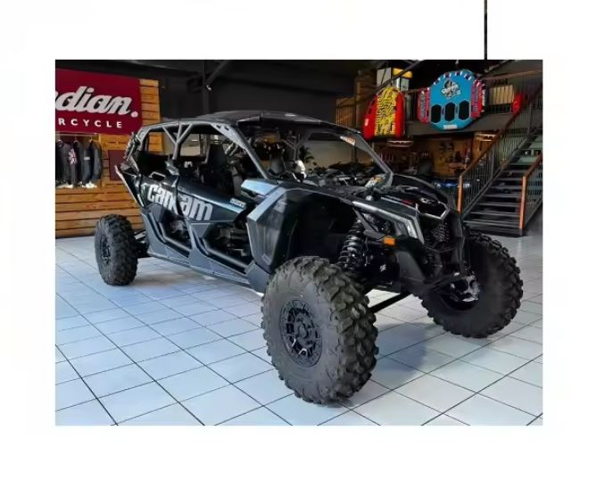 كل الطاقة الجديدة في Can-am Maverick X3 xRR Turbo RR مركبة ذات فائدة مع شوكس ذكي للطرق الوعرة جنبا إلى جنب UTV