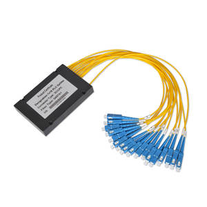 Répartiteur PLC à <span class=keywords><strong>fibre</strong></span> optique 1X2/4/8/16/32/64 monté sur rack avec <span class=keywords><strong>prix</strong></span> bas, connecteurs UPC polis SC LC MPO FC utilisés, type de <span class=keywords><strong>fibre</strong></span> SM - Product Image 5