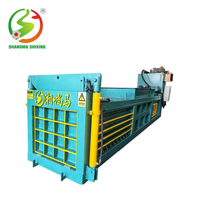 Presse à papier horizontal certifiée haute pression pour déchets, compacteur de ferraille, vente directe d'usine en Chine