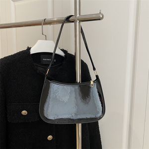 New Chic Small Square Crossbody <b>Tote</b> Bag for Women Two Portable Spring/Summer Underarm Shoulder Bag Water Resistant PLAYMAX - Product Image 3