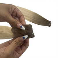 Cheveux Humains Remy Vietnamiens de Haute Qualité 100% Naturels, Tissage Double Trame, Double Épaisseur, Cuticules Intactes, Sans Nœuds, Personnalisable