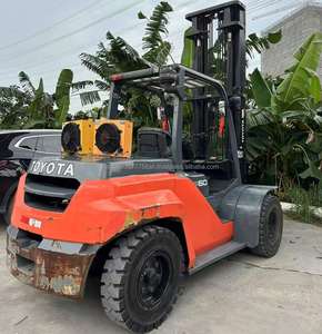 Precio Bajo para Motor de Montacargas Modelo 2024 para Montacargas Diésel 8F, Mástil de 3 Etapas de 4.5m, 6 Toneladas, Horquilla de 2m, Tracción en las 4 Ruedas, 1 Año de Garantía - Product Image 4