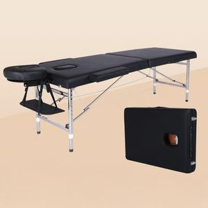 Cama de Pestañas Profesional para Salón de Belleza, de Acero Inoxidable, Plegable, para Masajes Faciales y Spa - Product Image 1