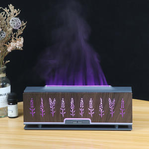 Difusor de Aromas Blue Moon de 0.5L con Luz LED, Diseño de Espiga de Trigo, para Hogar y Oficina, Enchufe Eléctrico, Función de Temporizador de 2-8 Horas - Product Image 5