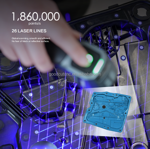 Công nghiệp lai nguồn ánh sáng <span class=keywords><strong>3D</strong></span> Máy quét laser freescan Combo đa chức năng cầm tay - Product Image 5